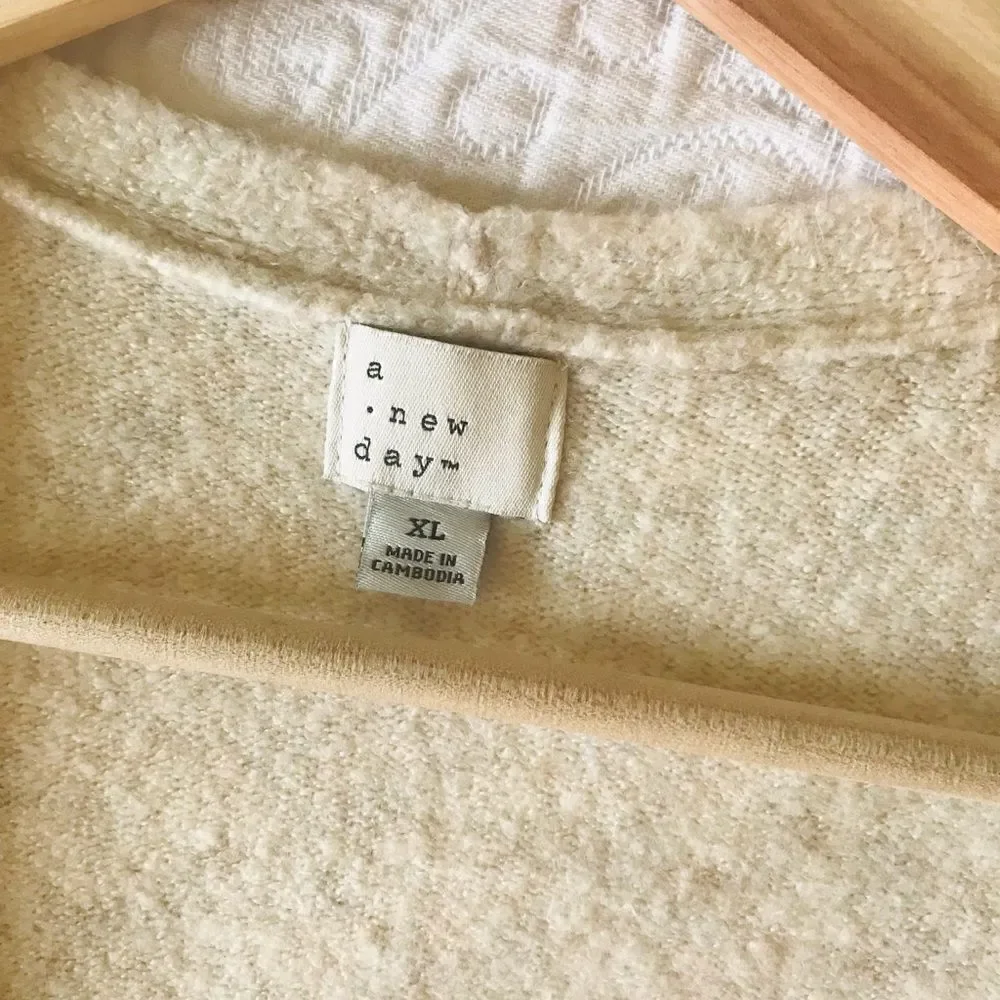 ~ Color Block Cardigan-XL - Picture 3 of 10